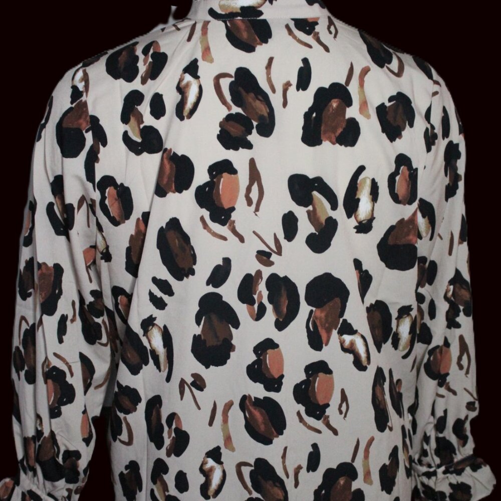 Eloquii printed button down shirt - 18 (F25) - Picture 5 of 6